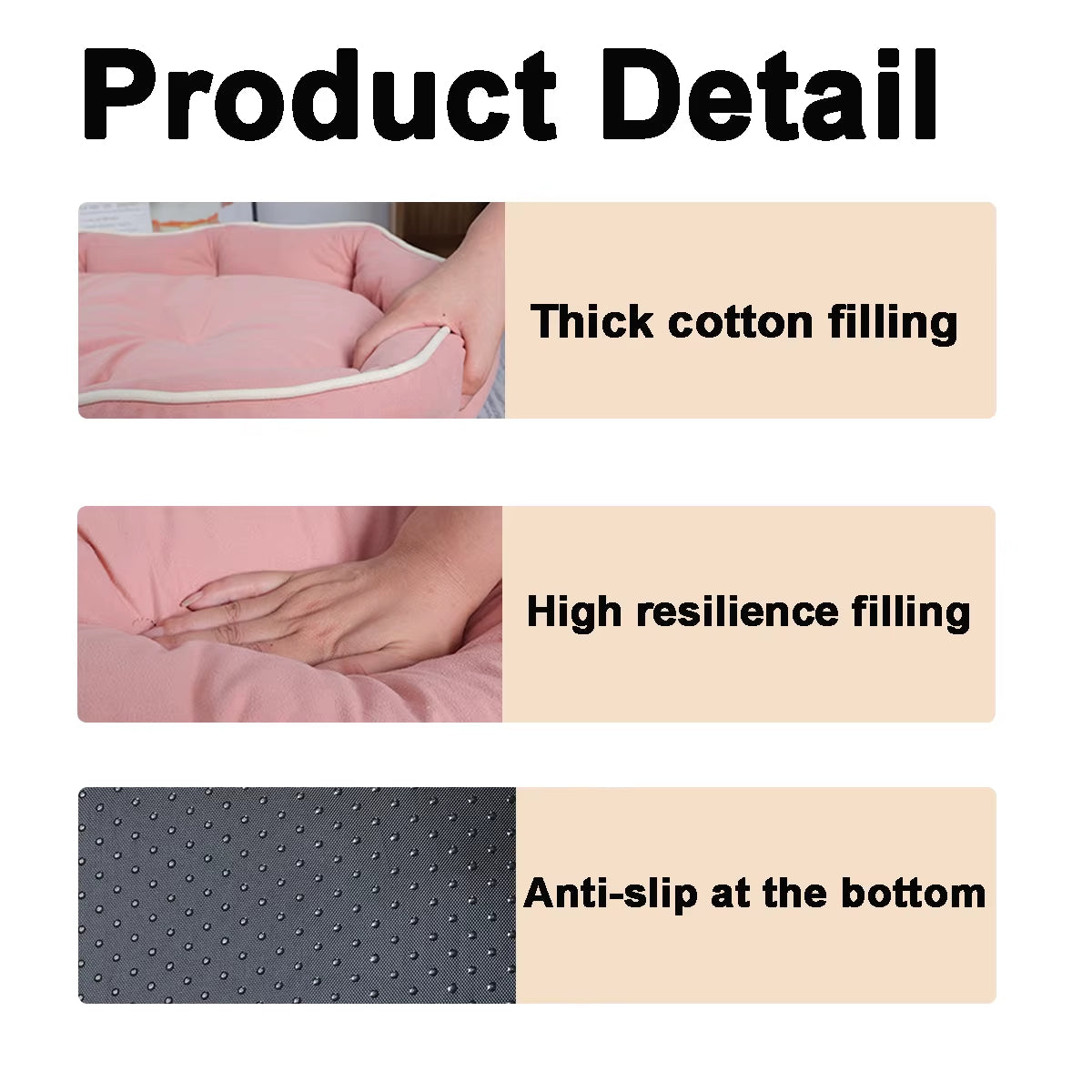 Large Dog Bed for Cats All Seasons Dog Pad Summer Sleeping Puppy Bed for French Bulldog Teedy Cooling Cat Bed for Small Dog Pet