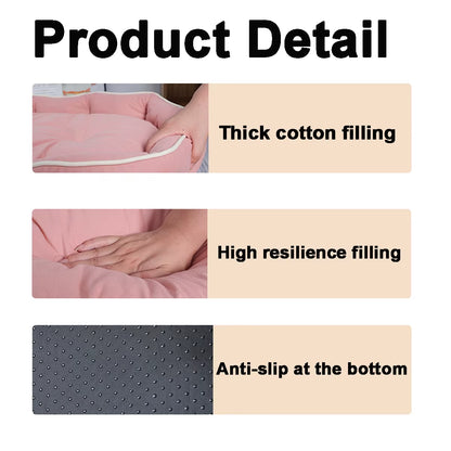 Large Dog Bed for Cats All Seasons Dog Pad Summer Sleeping Puppy Bed for French Bulldog Teedy Cooling Cat Bed for Small Dog Pet