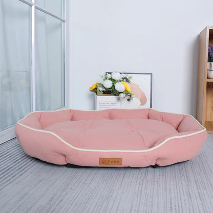 Large Dog Bed for Cats All Seasons Dog Pad Summer Sleeping Puppy Bed for French Bulldog Teedy Cooling Cat Bed for Small Dog Pet