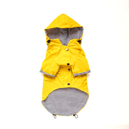 Waterproof Pet Dog Coat for Small Medium Large Dogs Windproof Jacket Dog Raincoat Dog Sport Hoodies Pet Clothes Pink Yellow