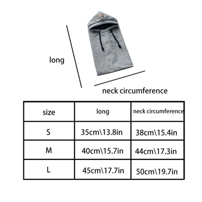 Stylish Grey Dog Hoodie - Keep Your Pup Cozy and Chic