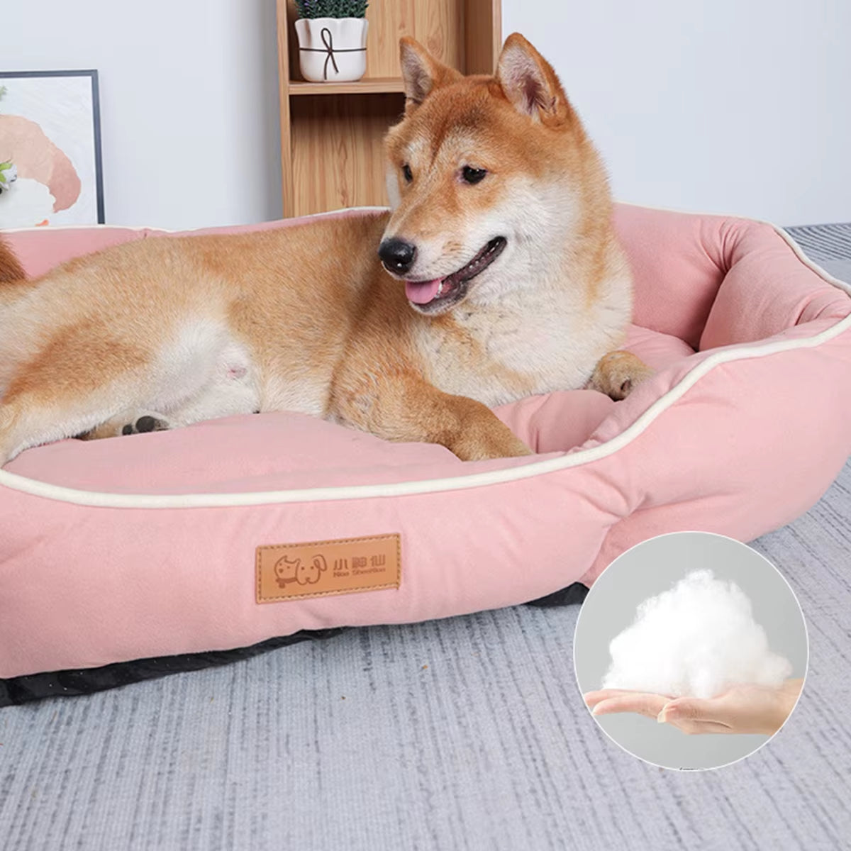 Large Dog Bed for Cats All Seasons Dog Pad Summer Sleeping Puppy Bed for French Bulldog Teedy Cooling Cat Bed for Small Dog Pet