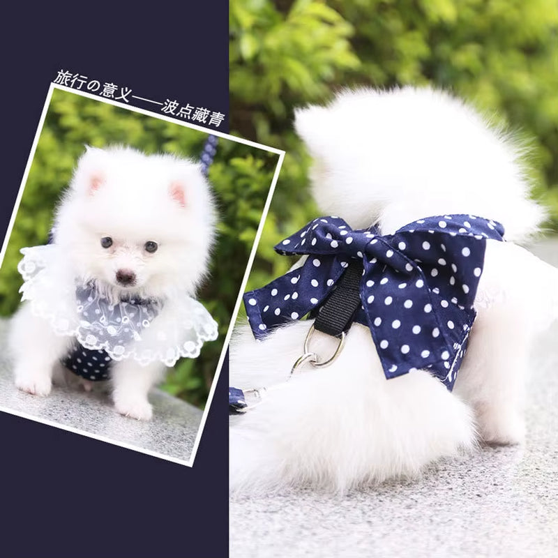 Dog Harness Vest Soft Breathable Dog Harness Nylon Clothes Leash for Dogs Puppy Collar Cat Pet Dog Chest Strap